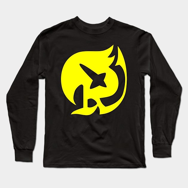 Raven Tail Symbol Long Sleeve T-Shirt by songolas